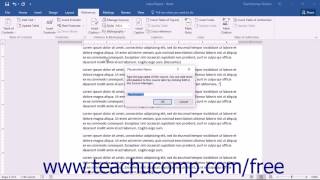 Word 2016 Tutorial Insert a Citation Placeholder Microsoft Training [upl. by Block640]