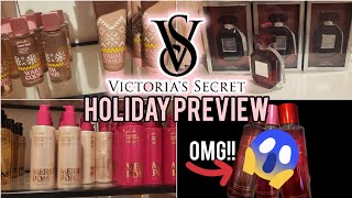 ❄️🤫 Victoria Secret Holiday Collection Preview New fragrance bodycare vs comingsoon mustwatch [upl. by Eilrebma]