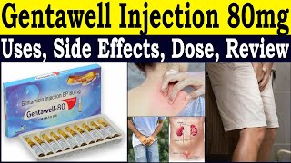 Review Gentawell 80 mg injection  Gentamicin injection in urdu  Uses Side Effects Dose warning [upl. by Kessiah]