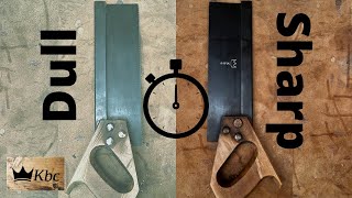 How to sharpen a hand saw  quick and simple for cross cut and rip cut [upl. by Zared283]