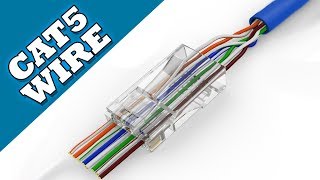 How to make CAT5 Cable  Network Wire  Tutorial Guide [upl. by Anoit781]