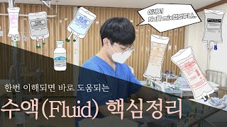 다양한 수액Fluid들 핵심만 담은 10분 컷 [upl. by Afira]