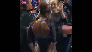 Sloane Blakely artisticgymnastics sportswear jump [upl. by Arikihs]