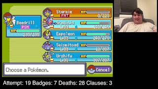 Seafloor Cavern Pokémon Run amp Bun Hardcore Nuzlocke [upl. by Nodyarb]