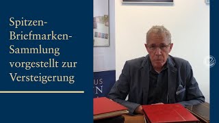 SpitzenBriefmarkenSammlung vorgestellt zur Versteigerung [upl. by Acinoj]