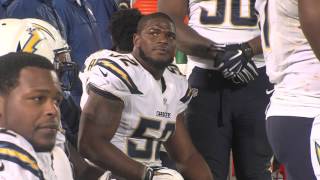 NFL Micd Up Denzel Perryman  San Diego Chargers [upl. by Yentruok]