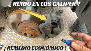 Golpeteo en caliper  Eliminar ruido en caliper ó mordazas muy fácil y económico [upl. by Jezabel]