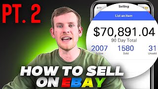 How To Sell On EBay Part 2 The Ultimate Beginners Guide 2024 [upl. by Smith408]