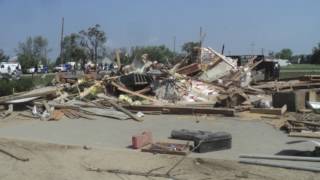 Rebuilding Pilger Nebraska in the aftermath of a tornado [upl. by Seana]