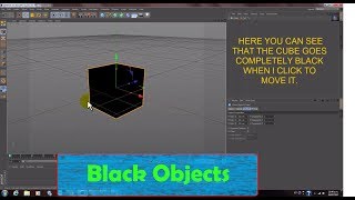 Cinema 4D Fixed Problem Black objects [upl. by Adnaw]