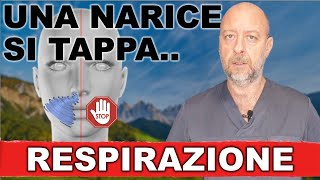 Ciclo nasale si tappa una narice e poi laltra [upl. by Eilitan]