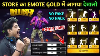 all emote in 2000 gold  free fire mein emote kaise le  free fire free emote  village player [upl. by Savil]