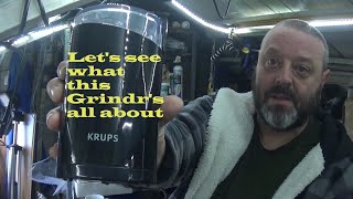 Krups coffee grinder not working blades do not spin quick repair [upl. by Mixie]