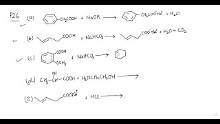 Complete the equations for these acidbase reactions [upl. by Qifar]