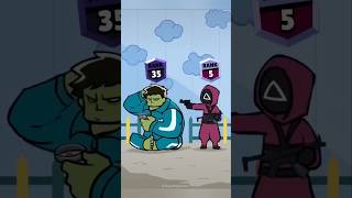 BRAWL STARS CANDY CUT SQUID GAMES RANK UP shorts brawlstars [upl. by Alegnaoj]