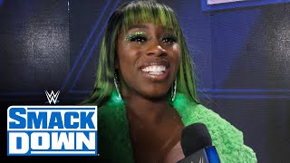 Naomi is ready to bring the glow to Friday nights SmackDown exclusive Feb 2 2024 [upl. by Abbub]