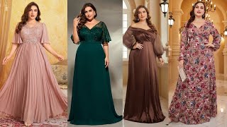 Most Beautiful And Elegant Plus Size Mother Of The Bride Dresse DesignLatest Evening Dresses Online [upl. by Weidar]