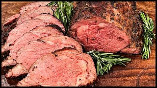 SMOKED PRIME RIB ROAST  Pit Barrel Cooker [upl. by Imalda]