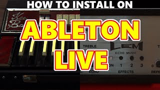 Martinic Kee Bass and Lem Echo Plugins  HowTo Installation on Ableton Live [upl. by Lisan]