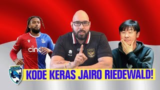 WOW JAIRO RIEDEWALD PASANG BENDERA INDONESIA KODE KERAS AKAN GABUNG TIMNAS [upl. by Essila696]