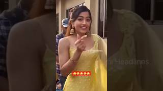 shorts rashmikamandanna rashmika viral youtubeshorts cute expression reels sami [upl. by Deste]