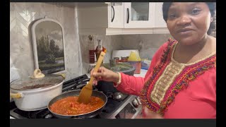 Préparation des Repas de la Semaine  Cuisine Congolaises congolesefood cookingvideo mealprep [upl. by Aserehtairam]