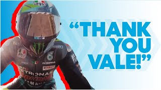 MotoGP™ Legend Valentino Rossi Bids an Emotional Farewell in His Last Ever Race  MotoGP™ Unlimited [upl. by Nilrak642]