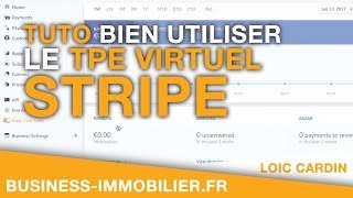 Tuto bien utiliser le TPE Virtuel Stripe [upl. by Wedurn]