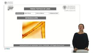 Fibras textiles de lana  1428  UPV [upl. by Alihs]