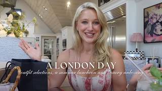 DAY IN THE LIFE IN LONDON  HENLEY ROYAL REGATTA PREP  SUMMER LUNCHEON WITH ESTEE LAUDER amp UNBOXING [upl. by Cecilio]