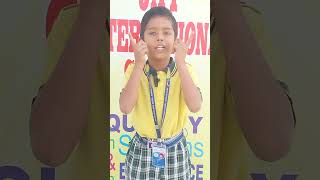 Bhavishya student of grade 2nd village Nain JAY INTERNATIONAL SCHOOL [upl. by Ahtera]