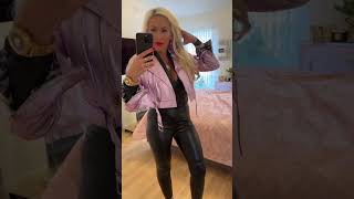 Perfect Outfits The Whole Year  Curvy Fashion Hacks  How To Style Leather Outfits Guide [upl. by Margo90]