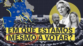 Eleições Europeias Para que estamos mesmo a votar [upl. by Ayin18]