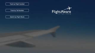 Flightaware App Showcase [upl. by Warwick327]