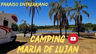 COMPLEJO TURÍSTICO  MARÍA DE LUJÁN  En Colonia San Anselmo  Colón  Entre Ríos  ¡CAMPING [upl. by Sirah760]