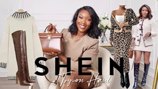 SHEIN TryOn Haul Affordable Thanksgiving Outfit Ideas amp Holiday Looks [upl. by Mazurek]