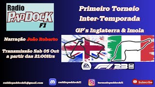 RADIO PADDOCK F1  INTERTEMPORADA  GP DA INGLATERRA E ÌMOLA I NARRAÇÃO JOÃO ROBERTO [upl. by Smoht]