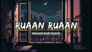 Ruaan Slowed  Reverb  Pritam Arijit SinghTiger3DNSongs [upl. by Yenduhc115]