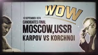 KTO WYGRA TURNIEJ KANDYDATÓW 1974  Anatolij Karpow vs Wiktor Korcznoj [upl. by Suollecram]