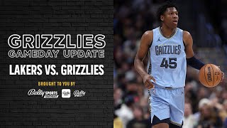 Lakers vs Grizzlies Game Preview  Gameday Update  3272024 [upl. by Enerol355]