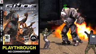 GI Joe The Rise of Cobra PS3  Playthrough  1080p original console  No Commentary [upl. by Aisereht]