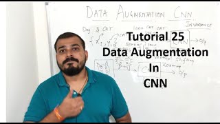 Tutorial 25 Data Augmentation In CNNDeep Learning [upl. by Ainotal913]