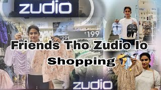 Friends Tho Zudio shopping  JNTU Best Prices telugu zudio zudioonlineshopping vlogs vlogging [upl. by Desirea]