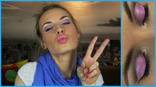 Barbie Makeup Tutorial Barbie Doll Princess Makeup  Best Romantic Fun Colorful Makeup Look [upl. by Neleh]