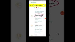 How to delete snapchat account permanently deactivate snapchat id deletesnapchataccount [upl. by Oliy]