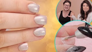 Sculpting Gel Nails • Advanced Filing Tutorial [upl. by Auqinu487]