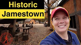 Historic Jamestown Virginia  Museum and Real Recreation [upl. by Baptista856]