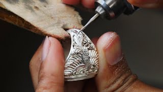 how to make mens signet ring  custom jewelry [upl. by Joe383]