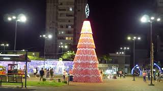 PRAÇA RUI BARBOSA  APUCARANA  10 12 2024 [upl. by Redneval]