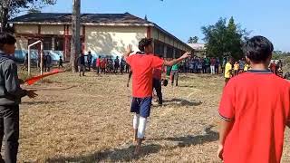 Penalty shootout of the final match of the inter house football tournament held in KV Lekhapani [upl. by Kym]